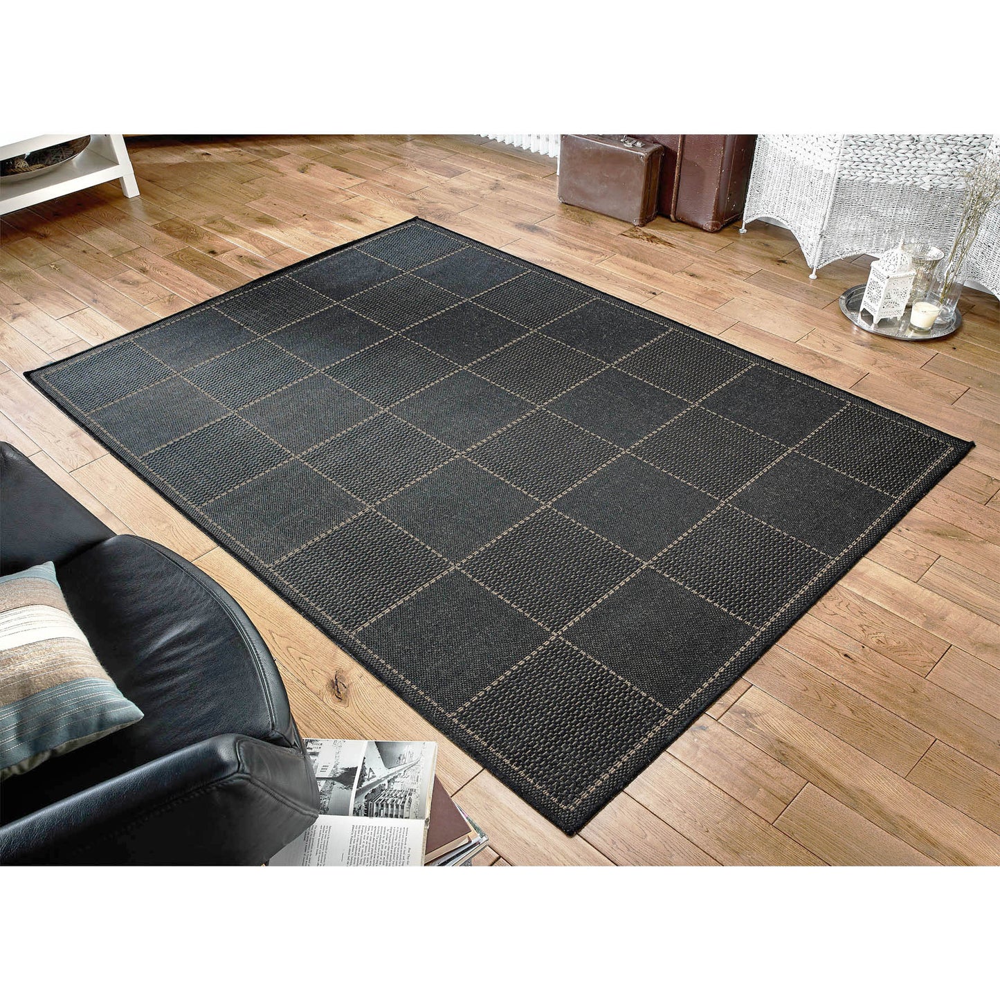 Checked Flatweave
