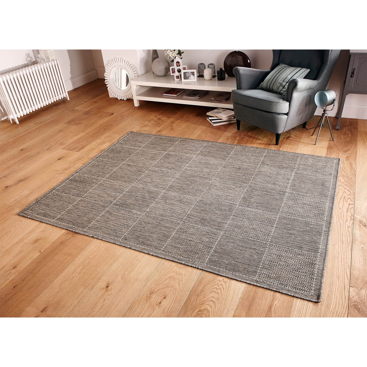 Checked Flatweave