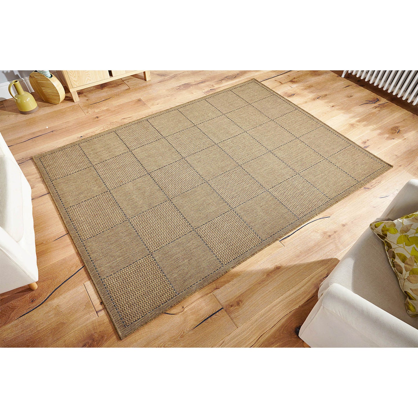 Checked Flatweave