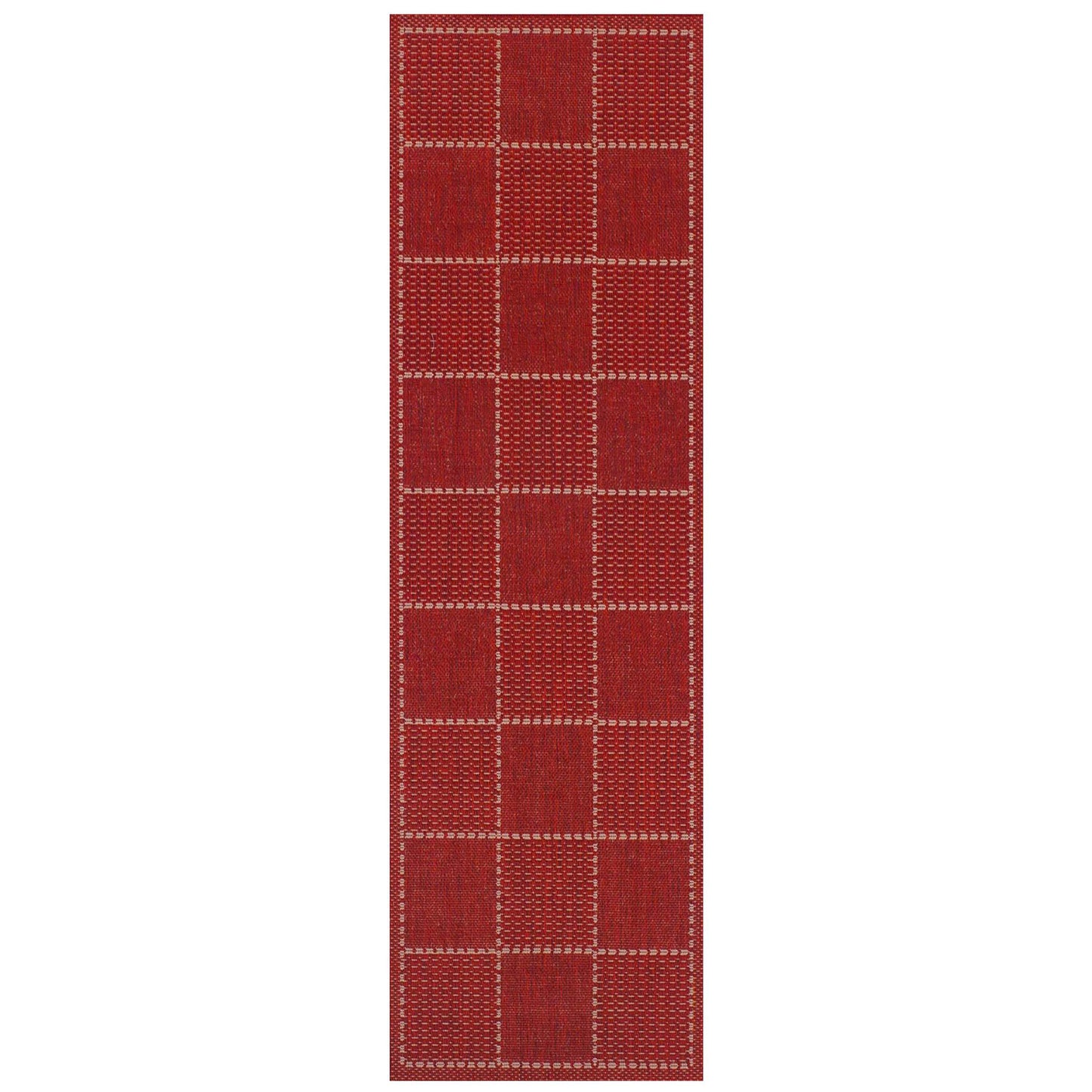Checked Flatweave