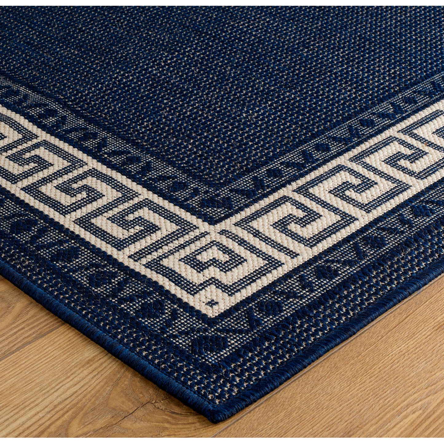 Greek Key Flatweave