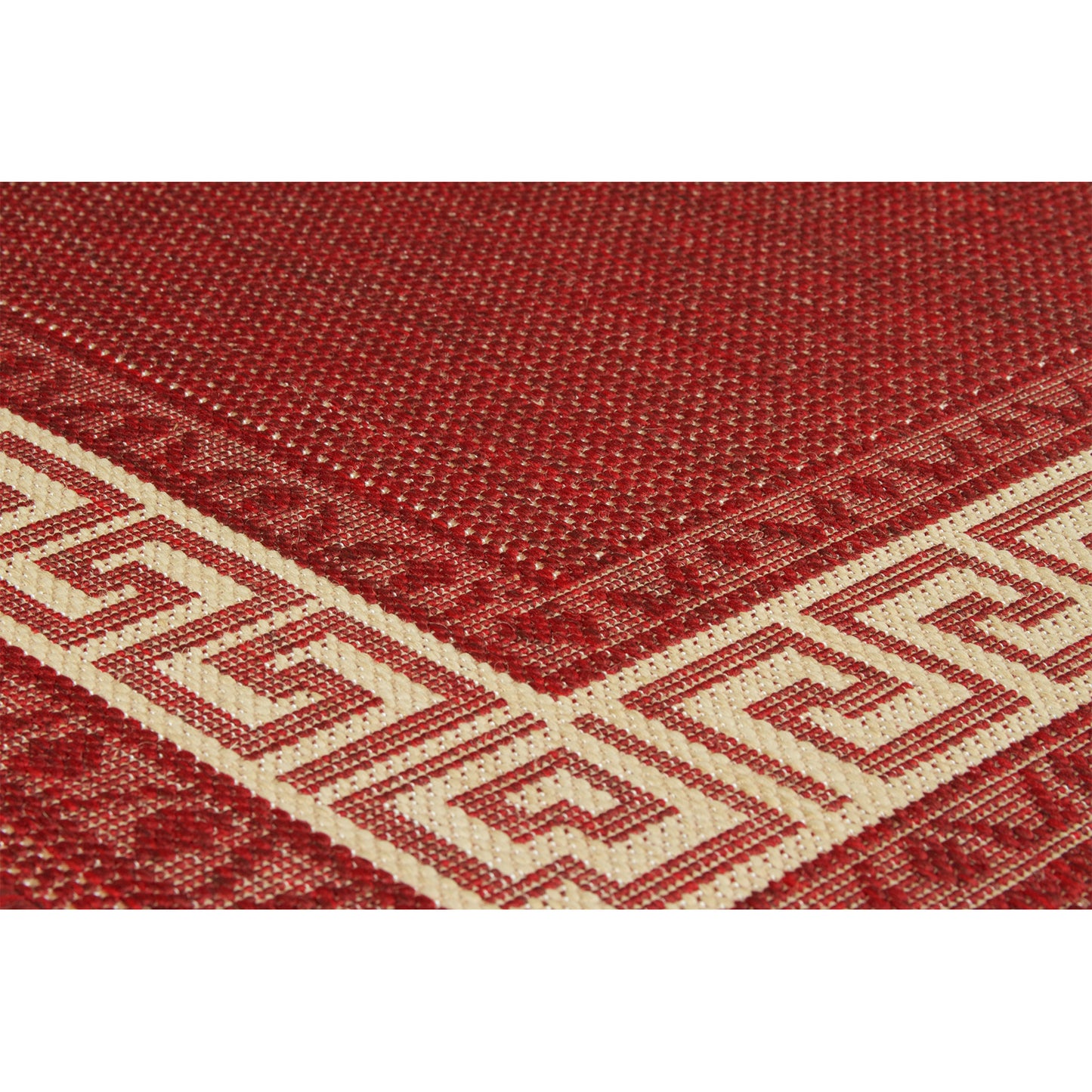 Greek Key Flatweave