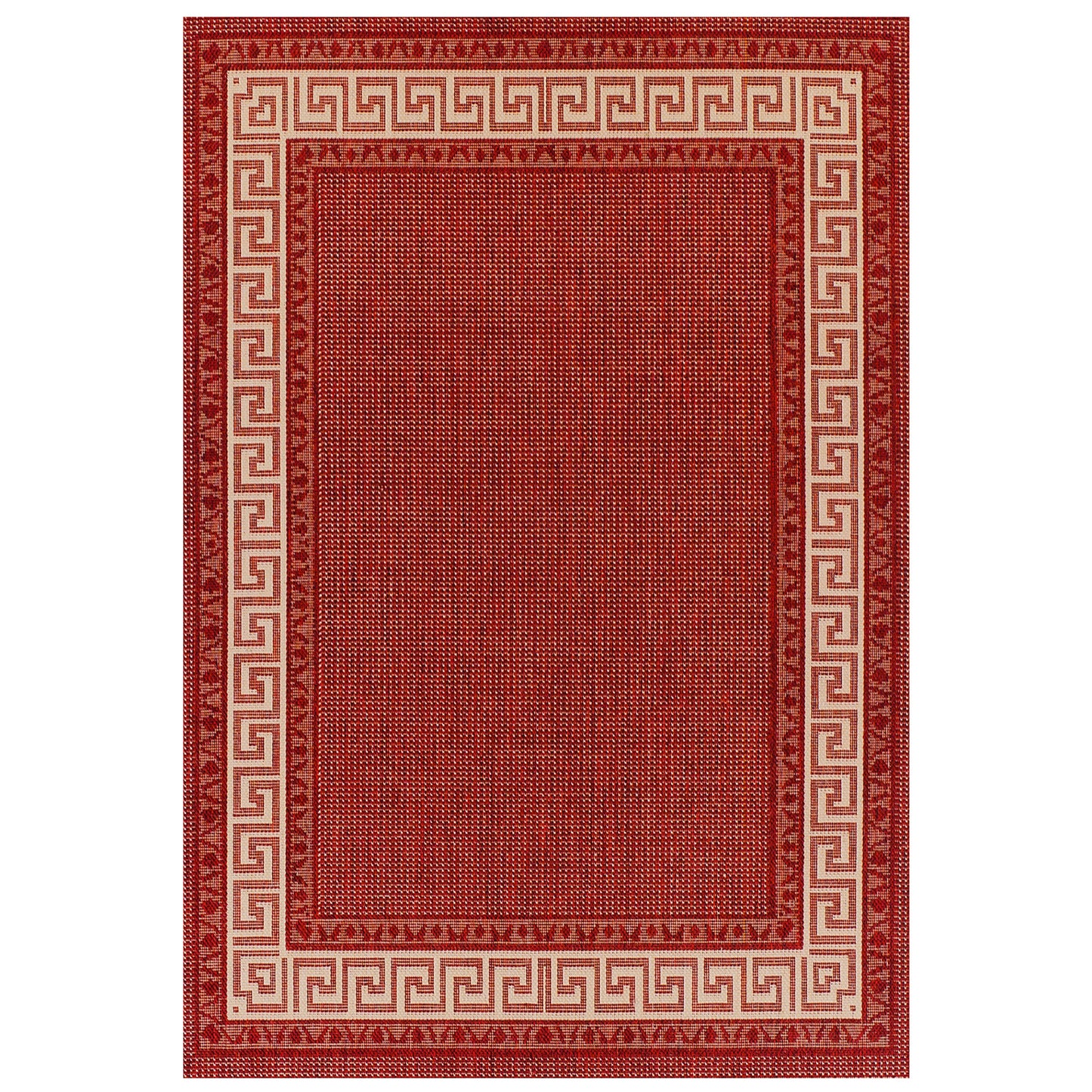 Greek Key Flatweave