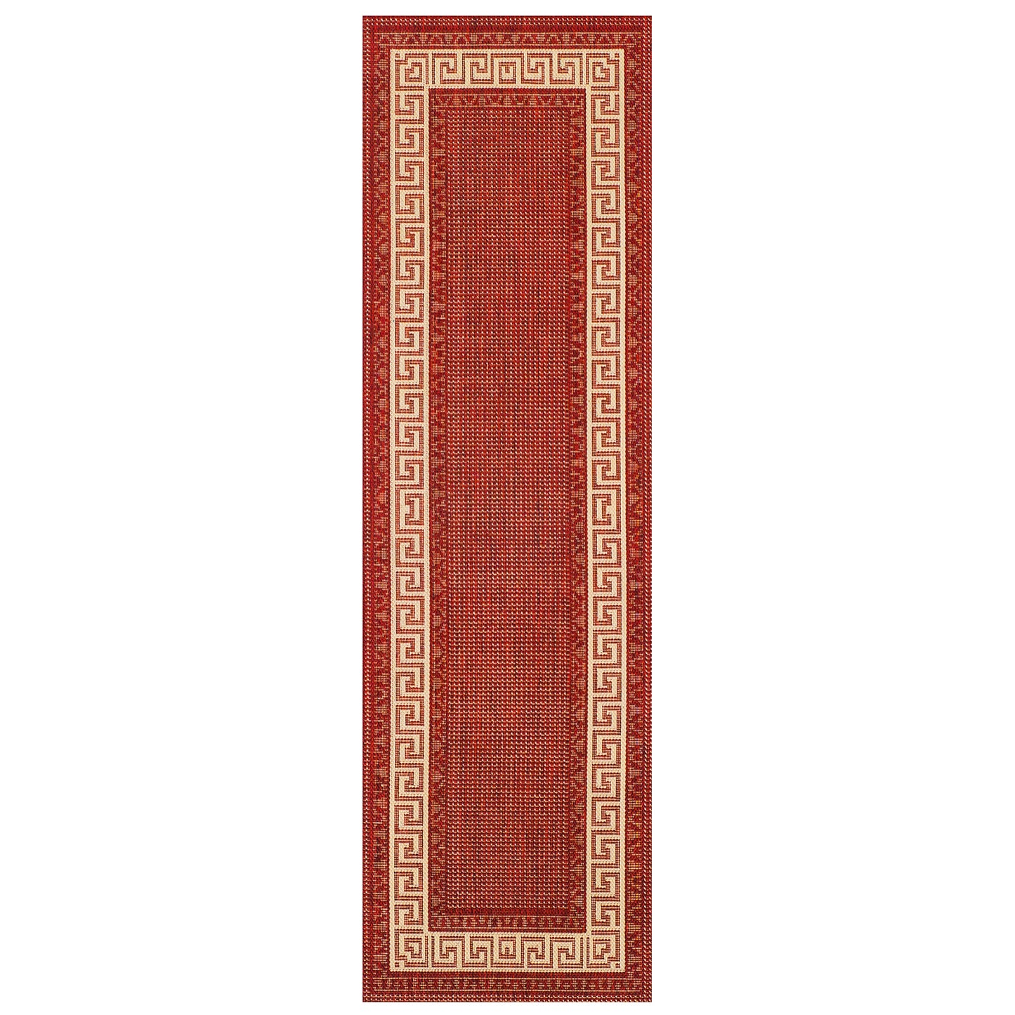 Greek Key Flatweave