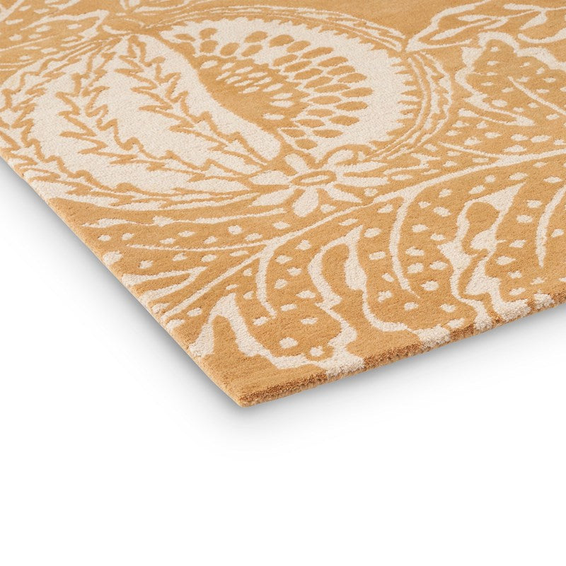 Sanderson Cantaloupe Ochre Yellow Rug