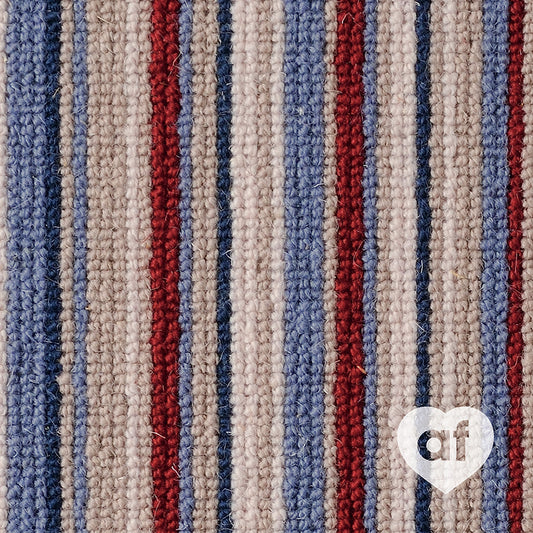 100% Wool London Calling Stripe - 4.10 x 3.35m