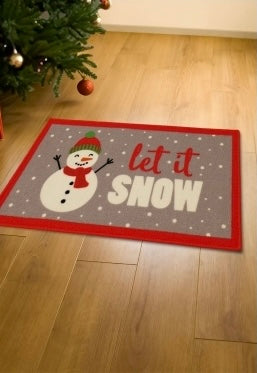 Let It Snow Mat - 60cm x 40cm