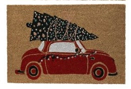 Christmas Car Doormat - 60cm x 40cm