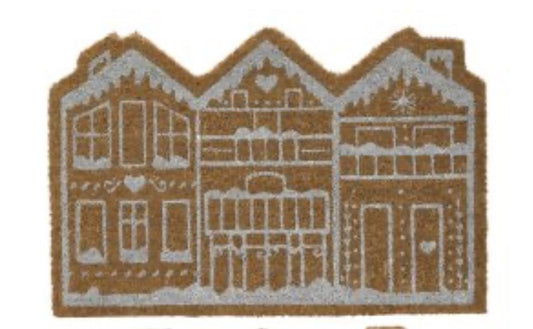 Christmas House 2 Doormat - 60cm x 40cm