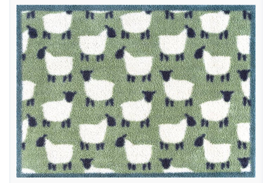 Turtle Mat Flock Green - 60cm x 85cm (Medium)