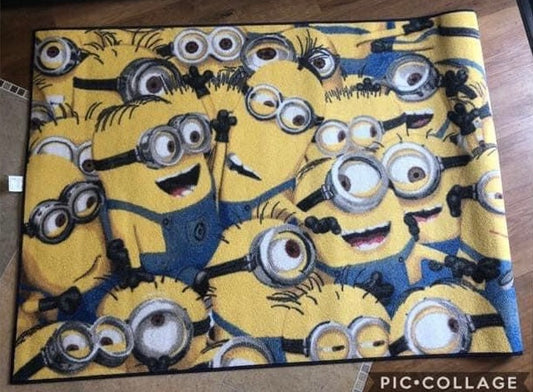 Novelty Minions Rug - 95cm x 133cm