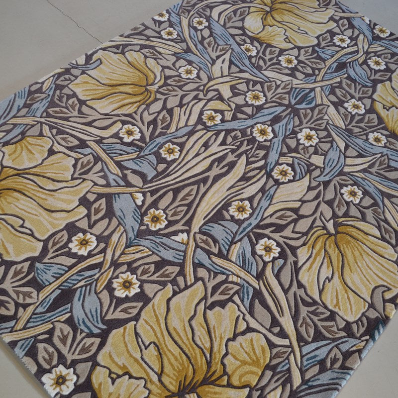 William Morris Pimpernel Bullrush Rug