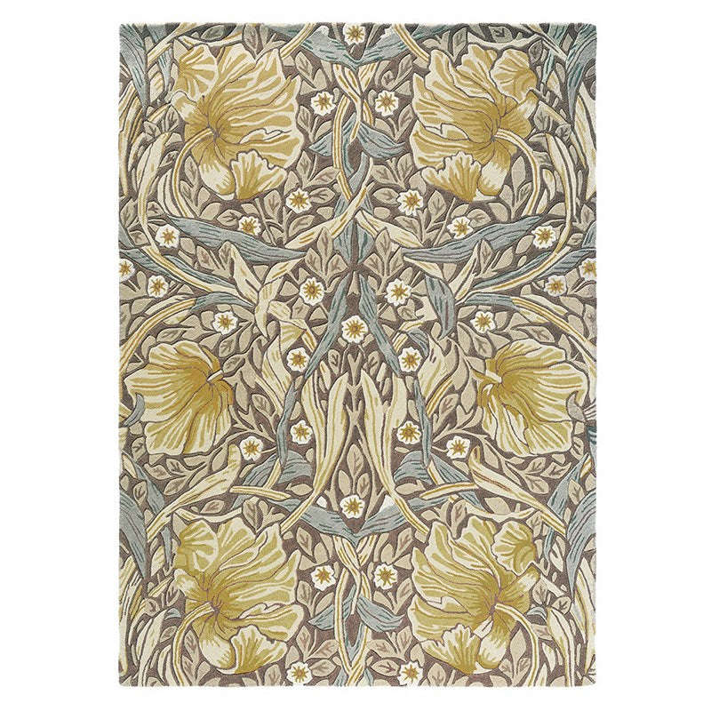 William Morris Pimpernel Bullrush Rug