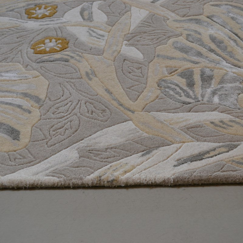 William Morris Pure Pimpernel Linen Rug