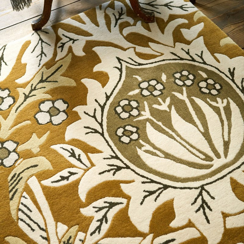 William Morris Elmcote Gold Rug