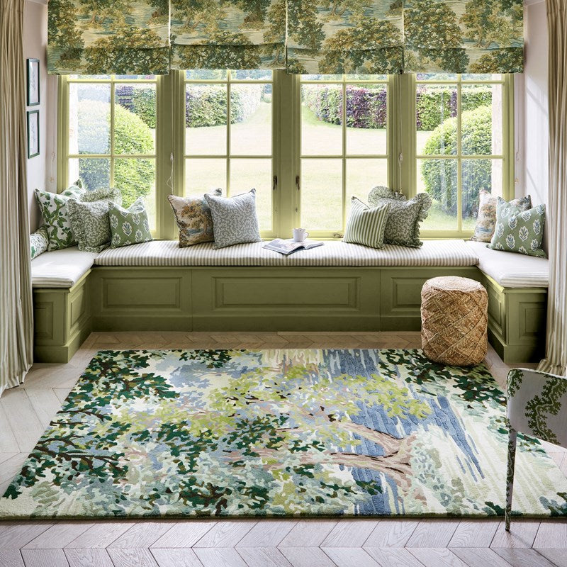 Sanderson Ancient Canopy Forest Green Rug