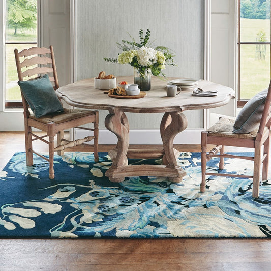 Sanderson Stapleton Park Admiral Blue Rug