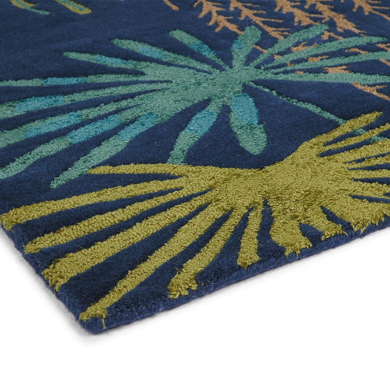 Sanderson Rainforest Tropical Night Rug