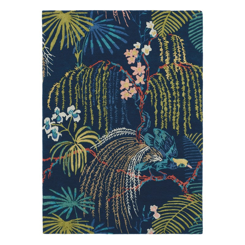 Sanderson Rainforest Tropical Night Rug