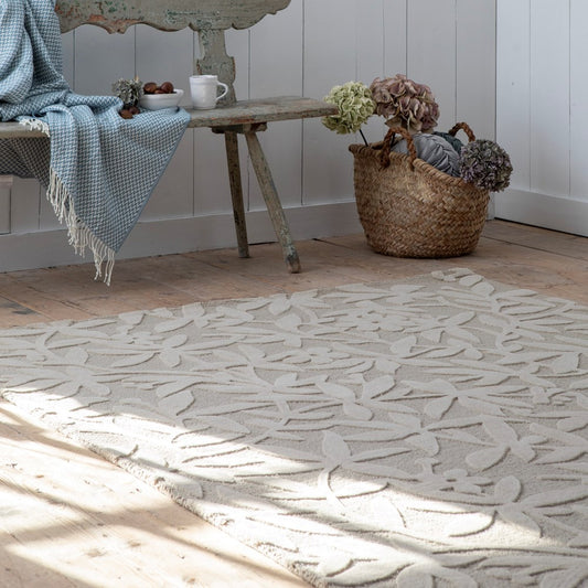 Laura Ashley Cleavers Natural Rug