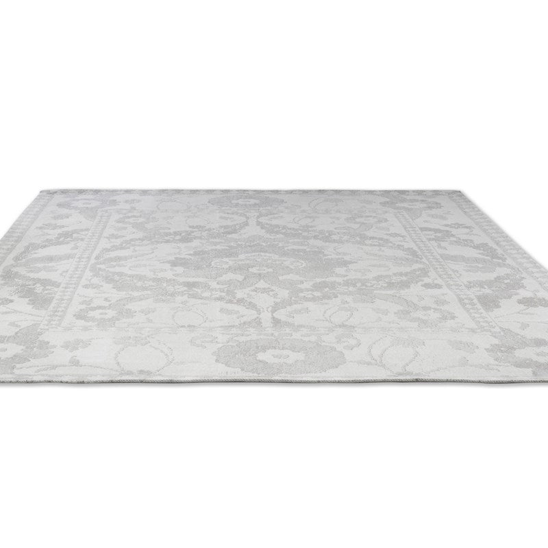 Laura Ashley Newborough Jacquard Steel Grey Rug