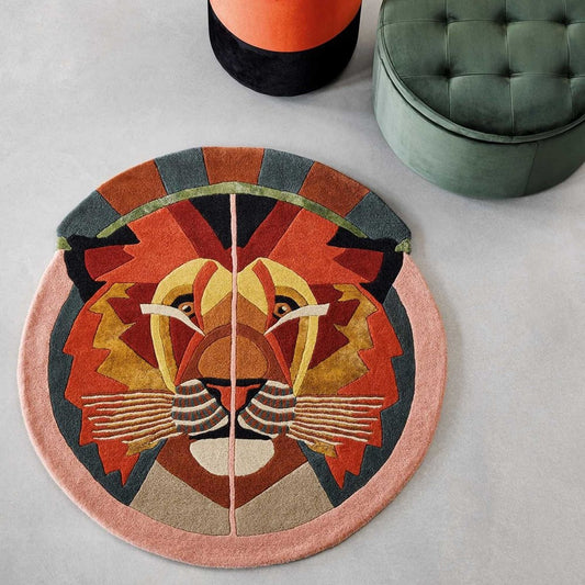 Ted Baker Zodiac Leo Star Sign Circle Rug