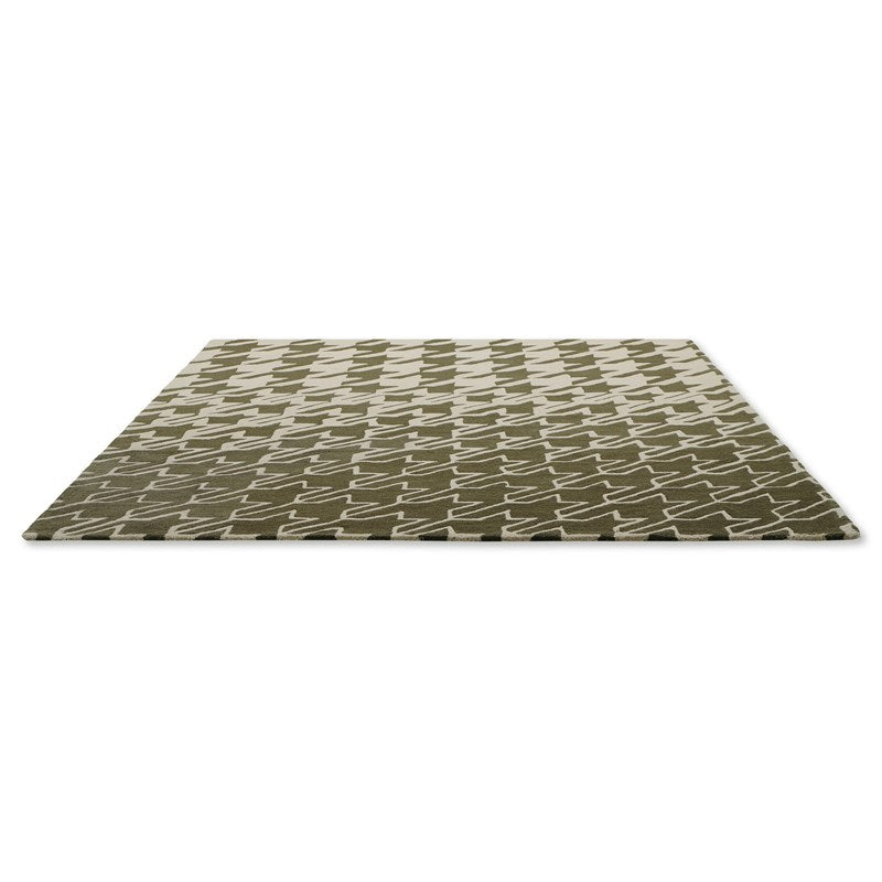 Ted Baker Houndstooth Grey Rug