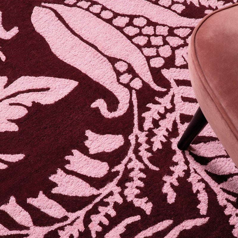 Ted Baker Baroque Pink Rug