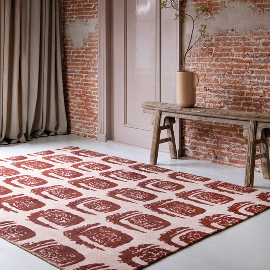 Ted Baker Woodblock Red Rug