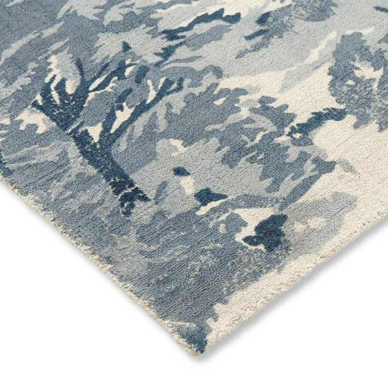 Ted Baker Landscape Toile Light Blue Rug