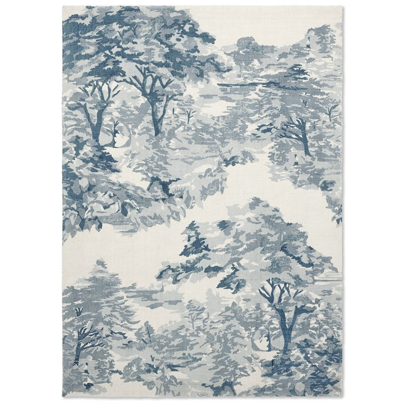 Ted Baker Landscape Toile Light Blue Rug