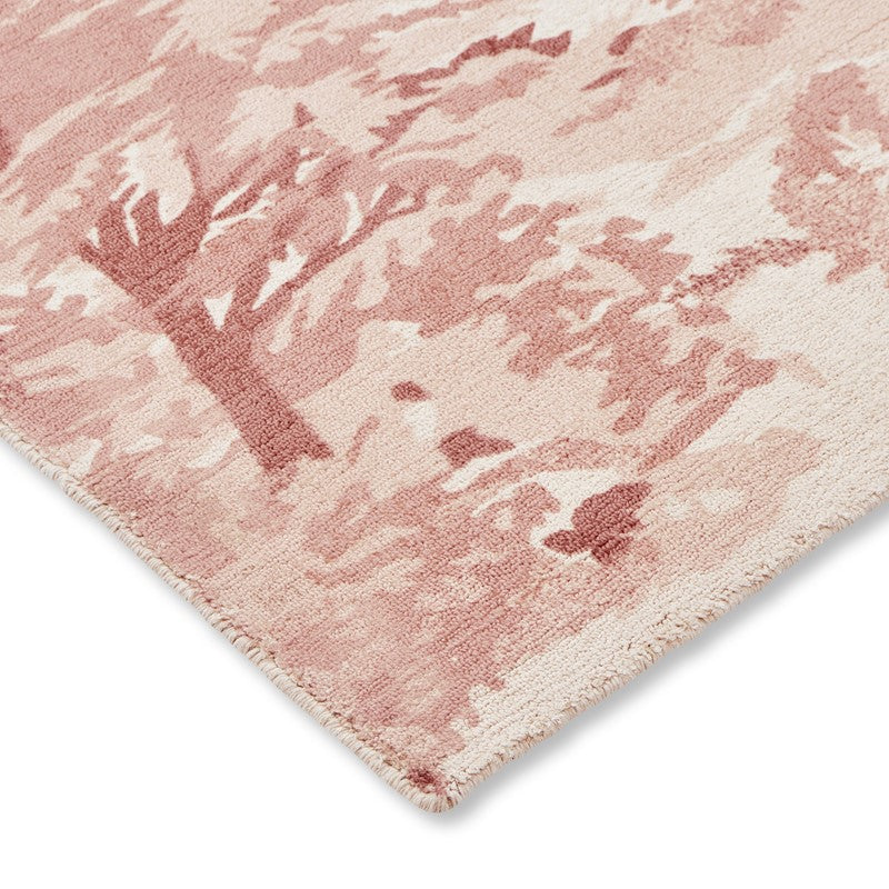 Ted Baker Landscape Toile Light Pink Rug