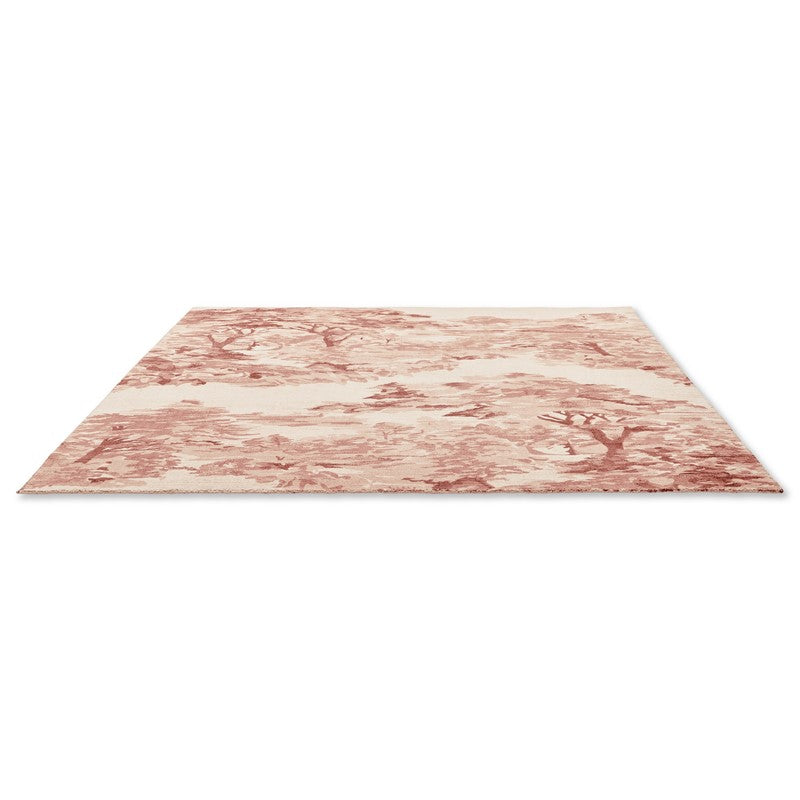 Ted Baker Landscape Toile Light Pink Rug