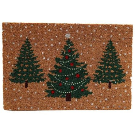 Xmas Treas Doormat - 60cm x 40cm