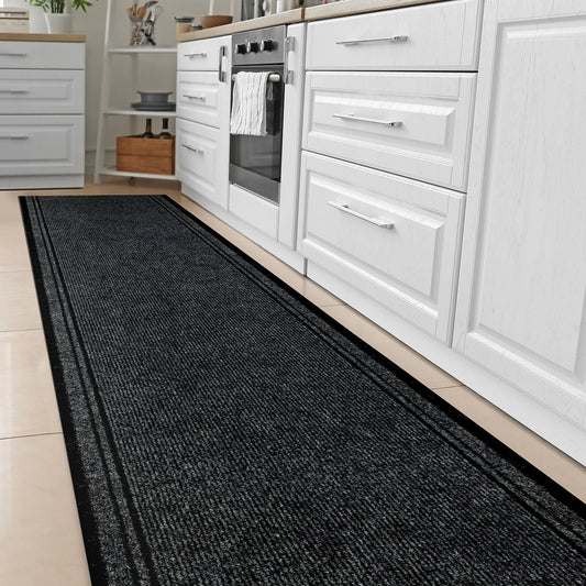 Malaga Gel Anthracite Runner - 0.66cm wide