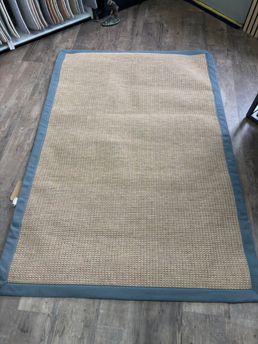 Sisal Boulder Taped (Moss) - 120cm x 180cm