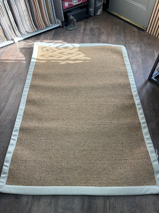 Sisal Boucle Taped (Stone) - 120cm x 180cm