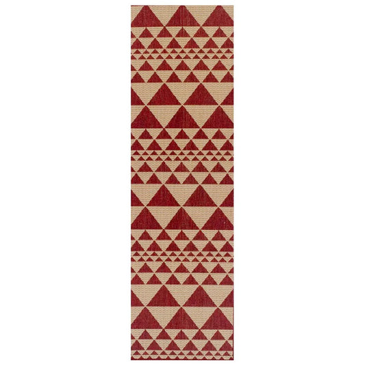 Moda Prism Red Runner - 60cm x 1.8m