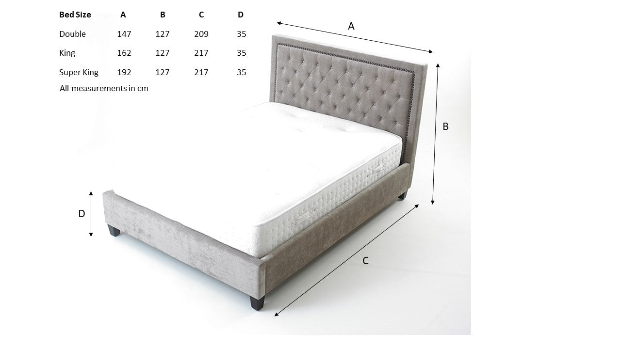 Rhea Fabric Bed